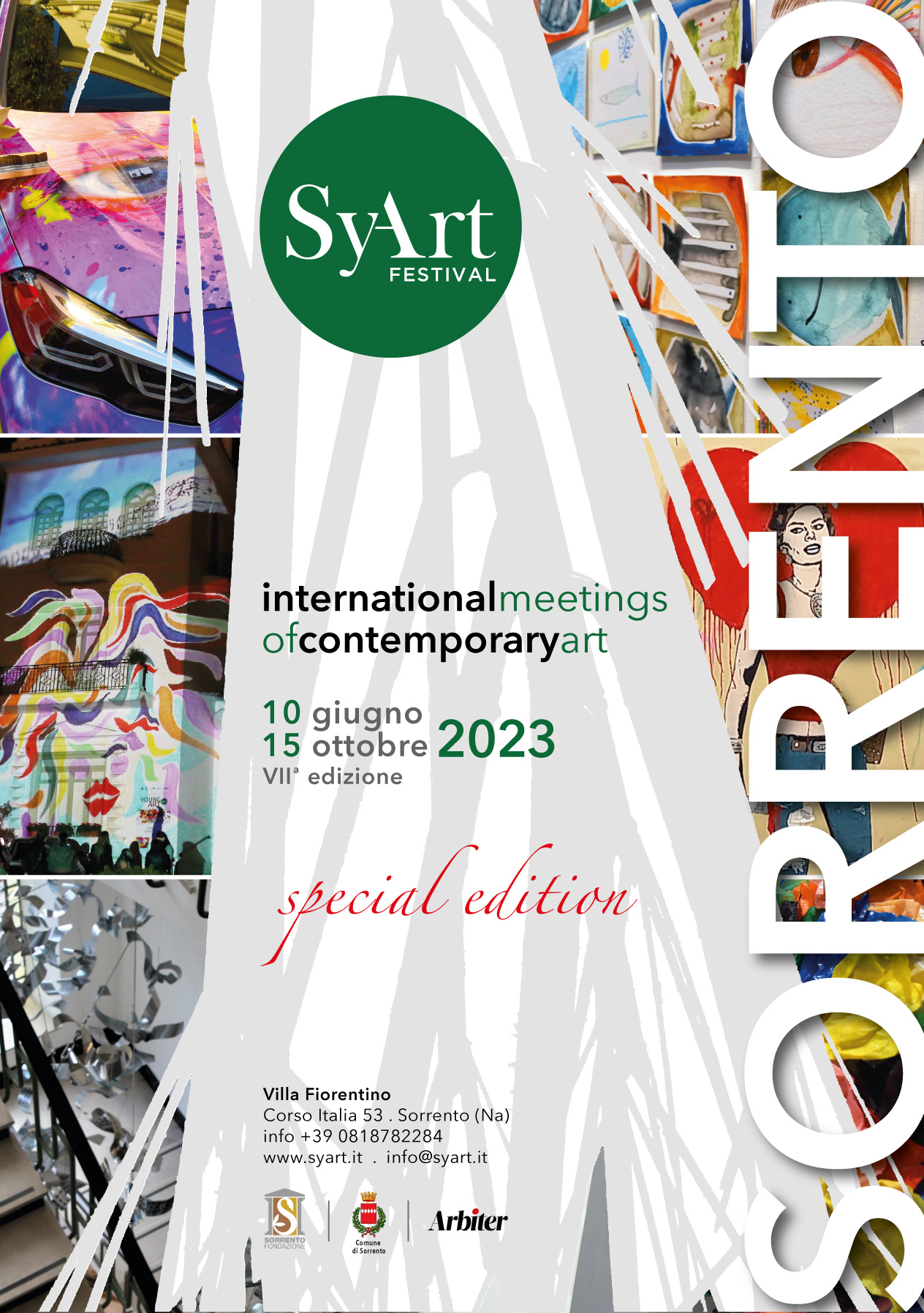 SyArt Sorrento Festival 2023 settima edizione