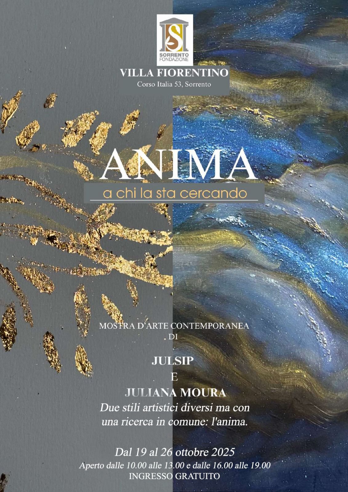 Anima Mostra a Villa Fiorentino