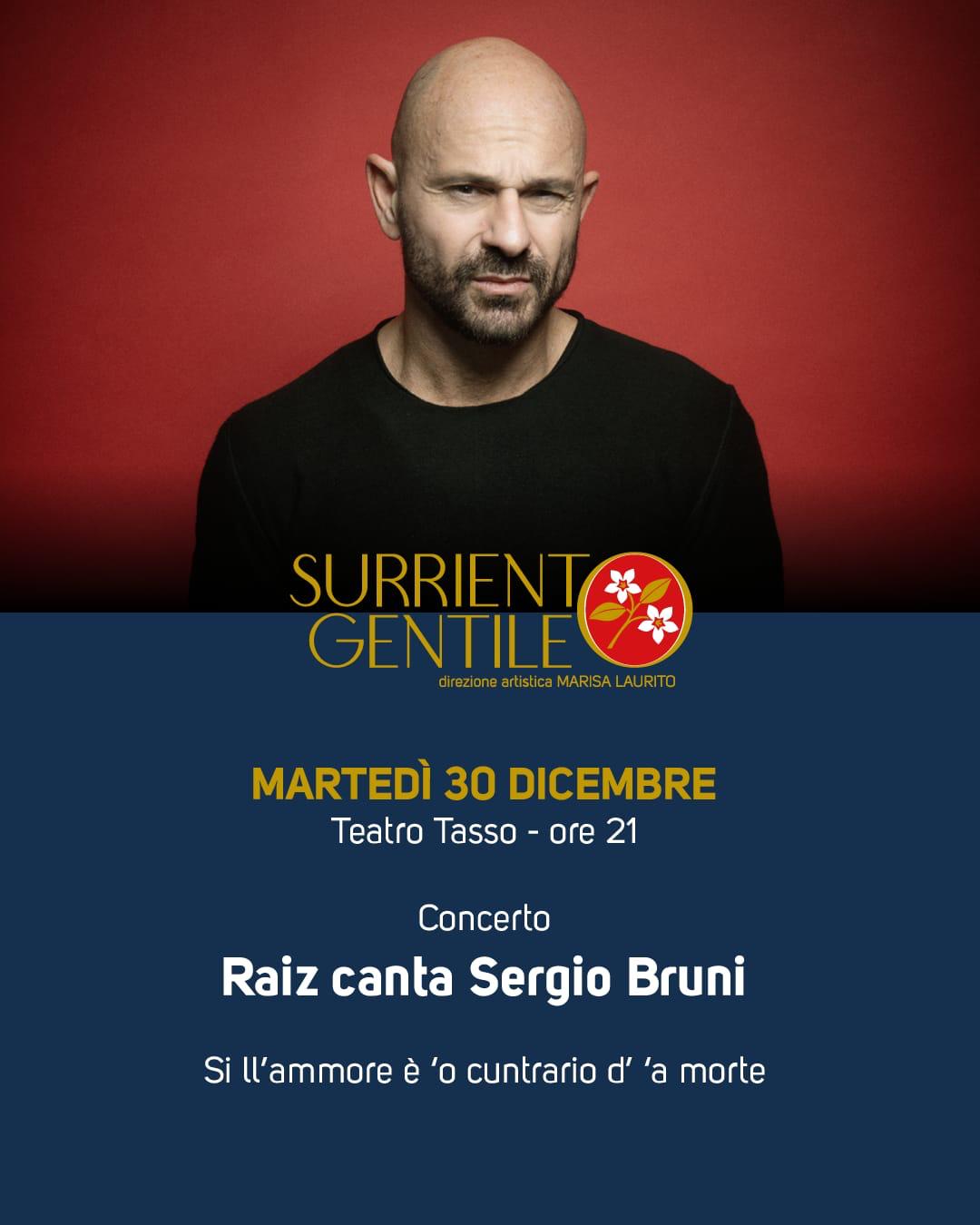 Raiz concerto con Brunori