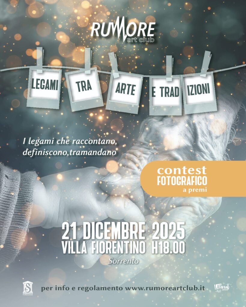 Rumore Locandina contest fotografico 2025 a Villa Fiorentino
