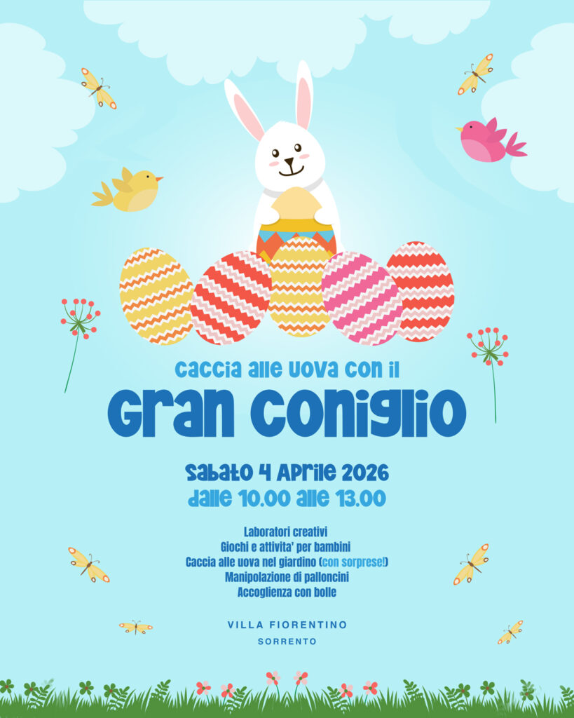 Caccia alle uova a Villa Fiorentino