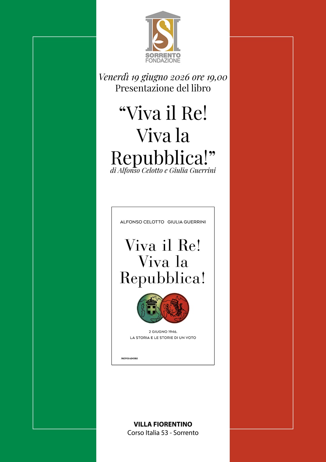 Presentazione libro Italia Villa Fiorentino