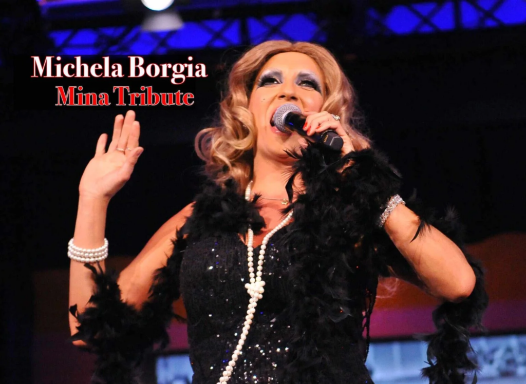 Martedi 25 agosto ore 20:30 Fondazione Sorrento Villa Fiorentino Michela Borgia  "Il Più Grande Tributo a MINA”